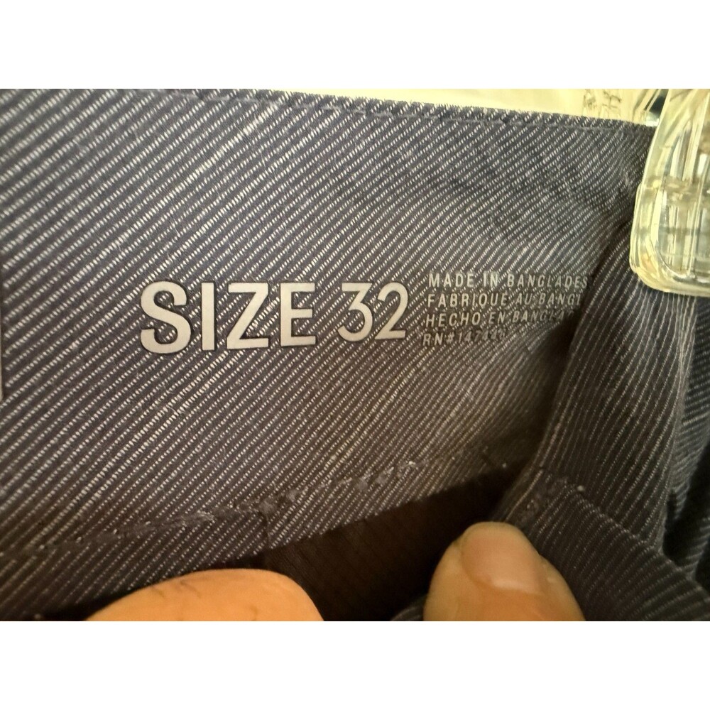 Hang Ten Men's Sz 32 Hiking Golf Shorts Stretch Blue Flat Front - Picture 3 of 5